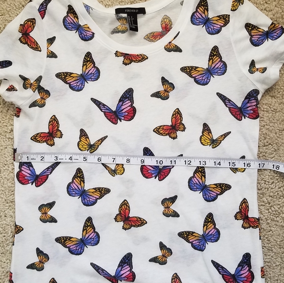 Forever 21 butterfly tee - Picture 4 of 6